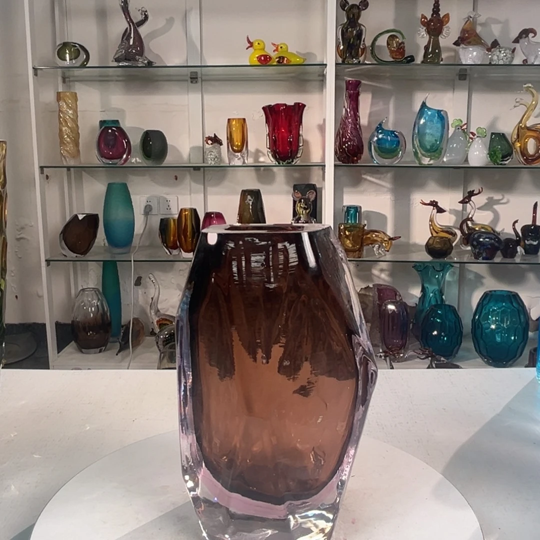 20高轻奢琉璃花器微瑕福利