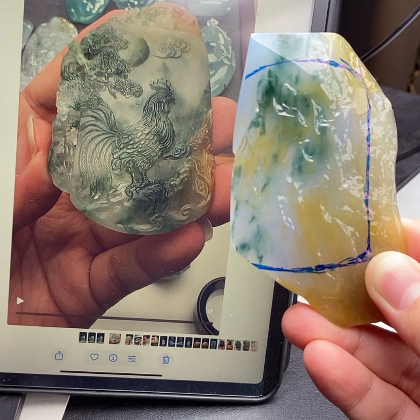 【闪购商品】未镶嵌定制翡翠包工