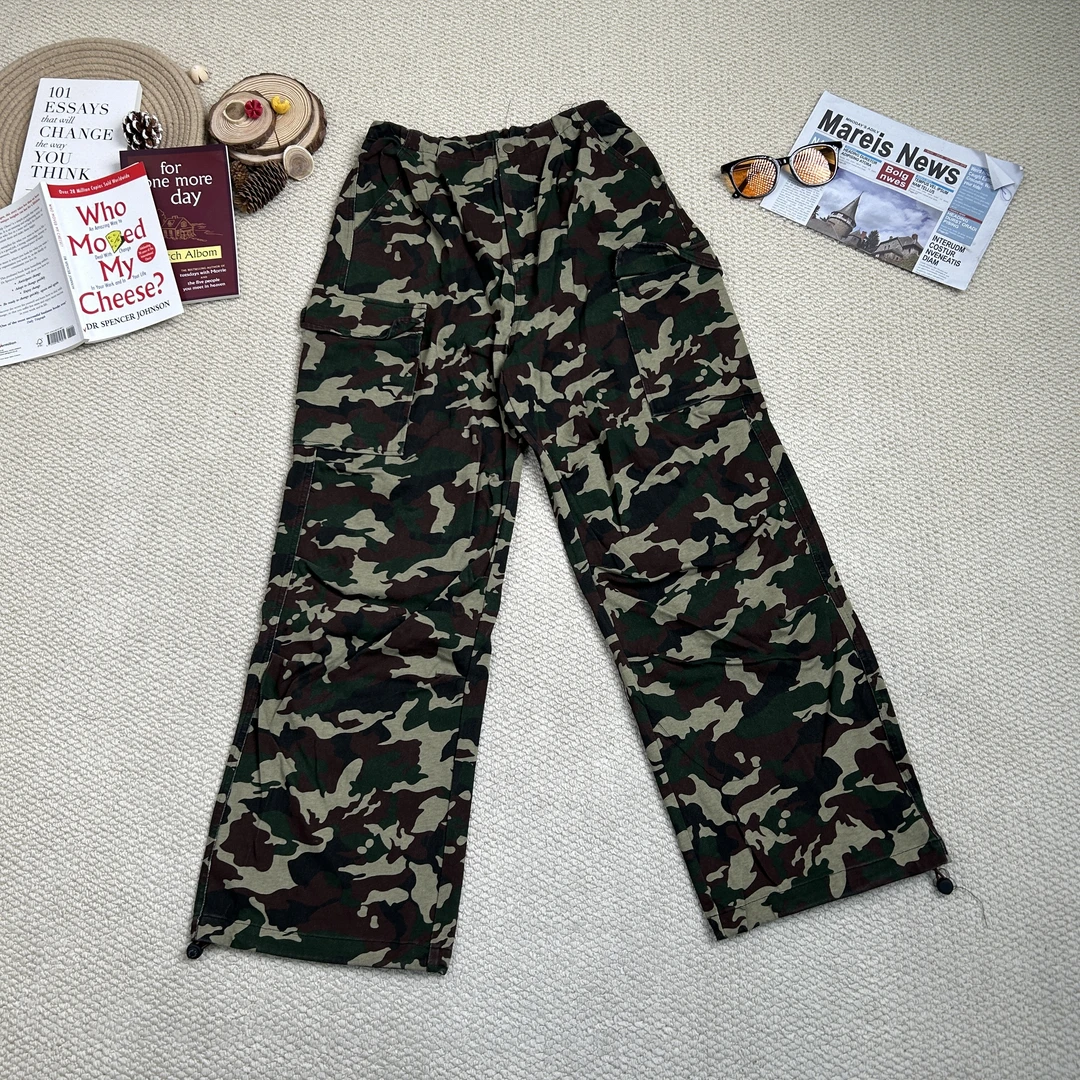 2024秋季新款百搭迷彩工装休闲裤牛仔裤8562