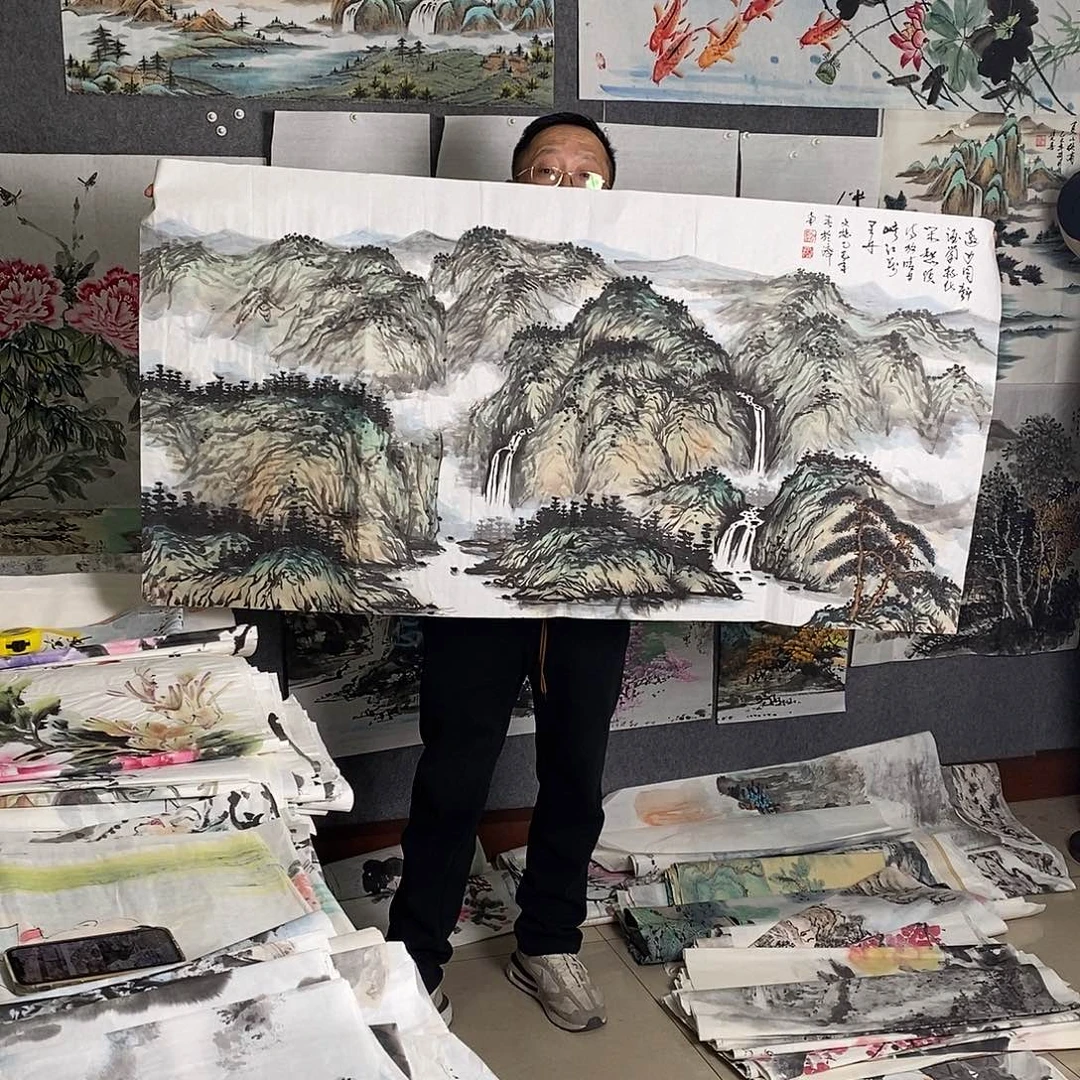 国画纯手写手绘作品59