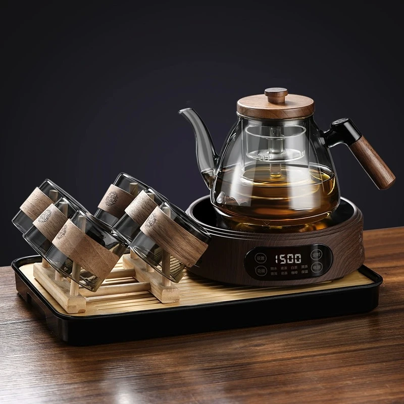 煮茶壶2025新款玻璃烧水壶泡茶专用加厚耐高温电陶炉蒸煮两用茶壶