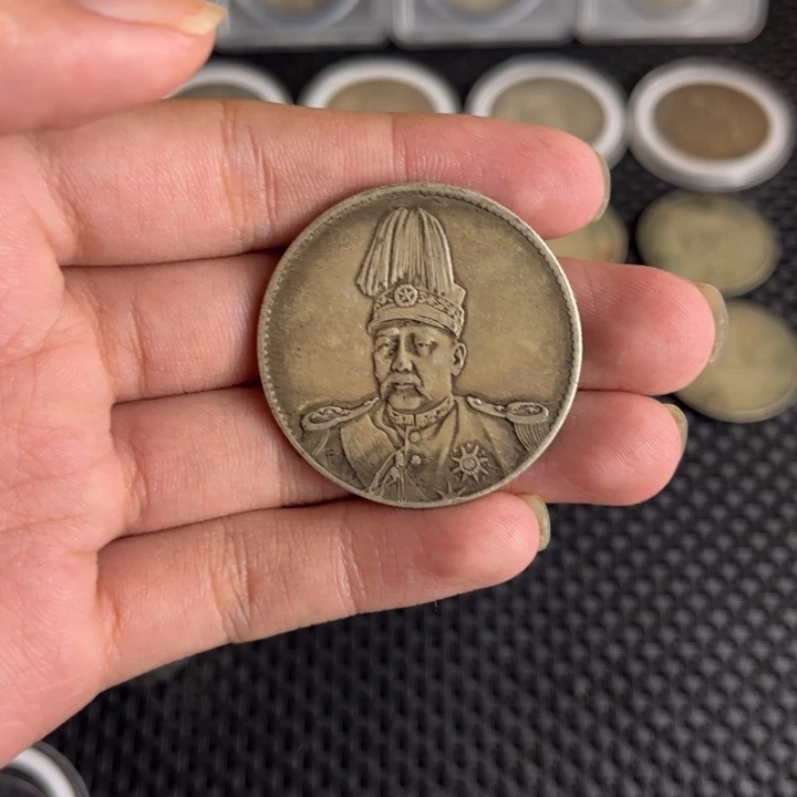 明***风金属大头龙洋船洋工艺品