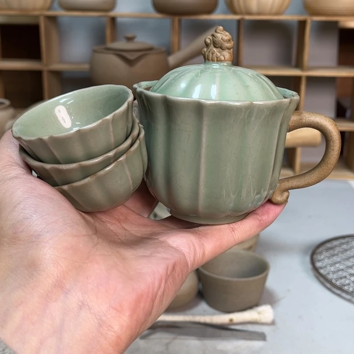 壶老段烧陶瓷茶器