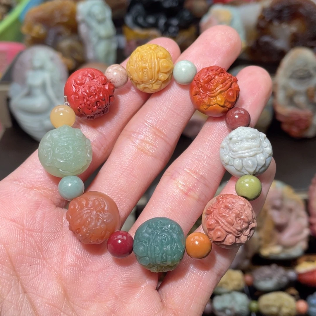 石英质玉未镶嵌手串