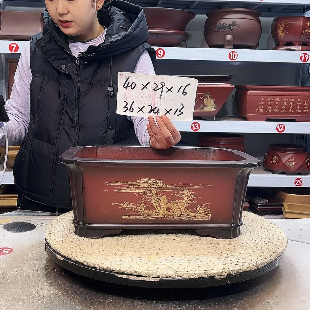 紫砂花盆紫砂花盆