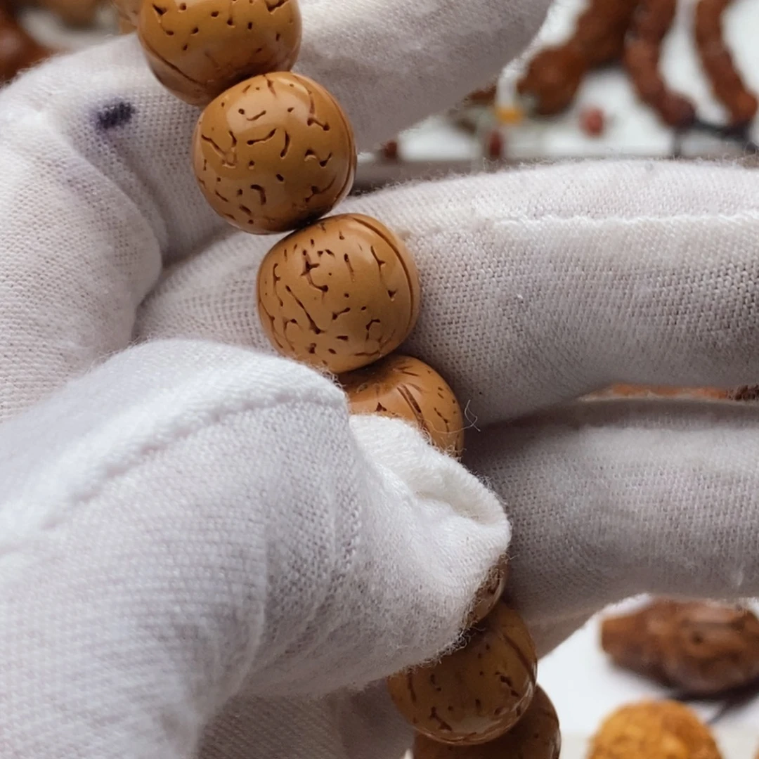 ?****?桃核手工打造满花