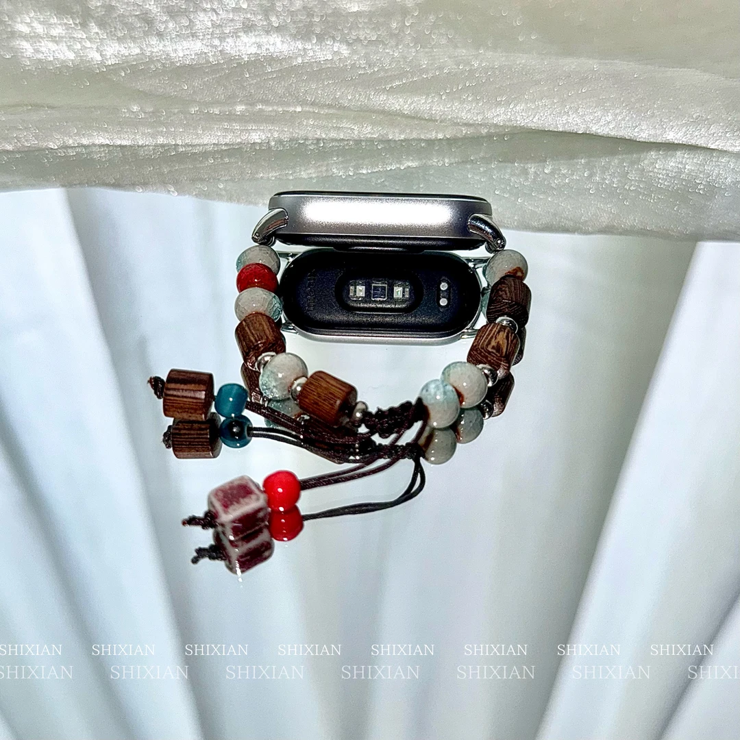 国风适用小米手环10表带9pro小米9/8手环8pro表带新款小米6/7腕带