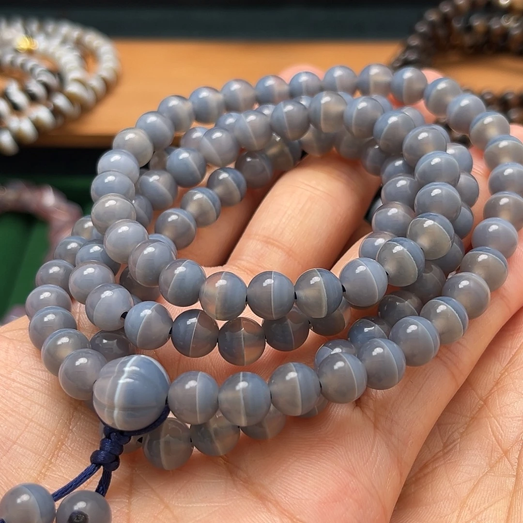 玛瑙/玉髓合金项链