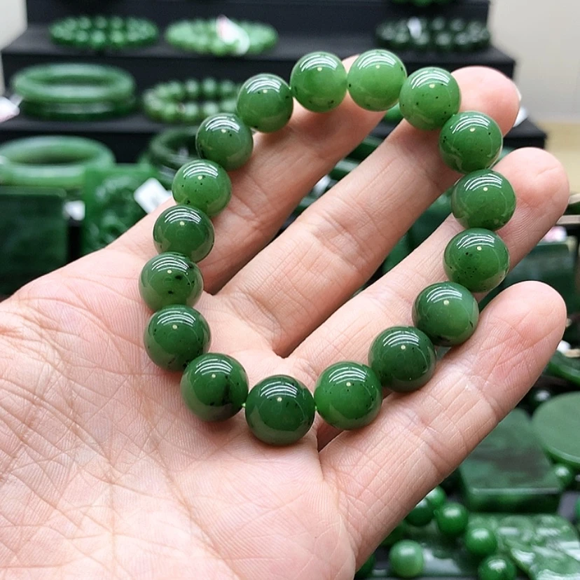 【闪购商品】和田玉（碧玉）手链未镶嵌赵*