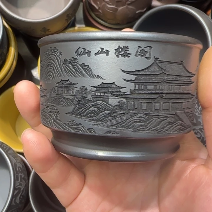 茶杯紫砂全手工制作工艺