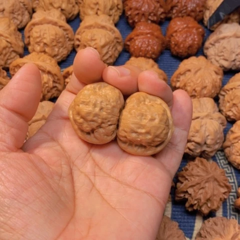 【闪购商品】吊坠文玩核桃张*蛋古蟾34