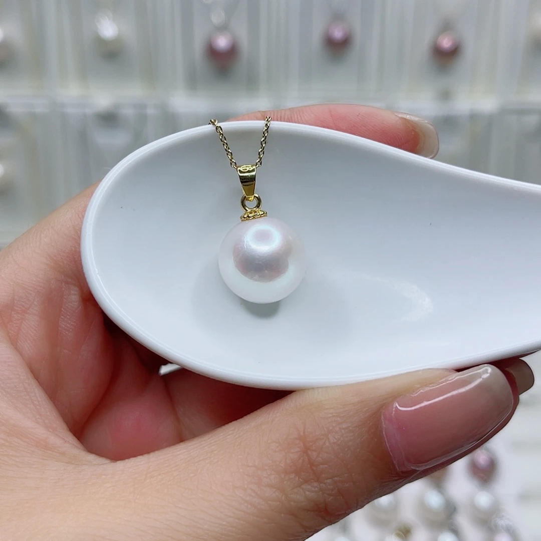淡水珍珠未镶嵌吊坠(赠链)