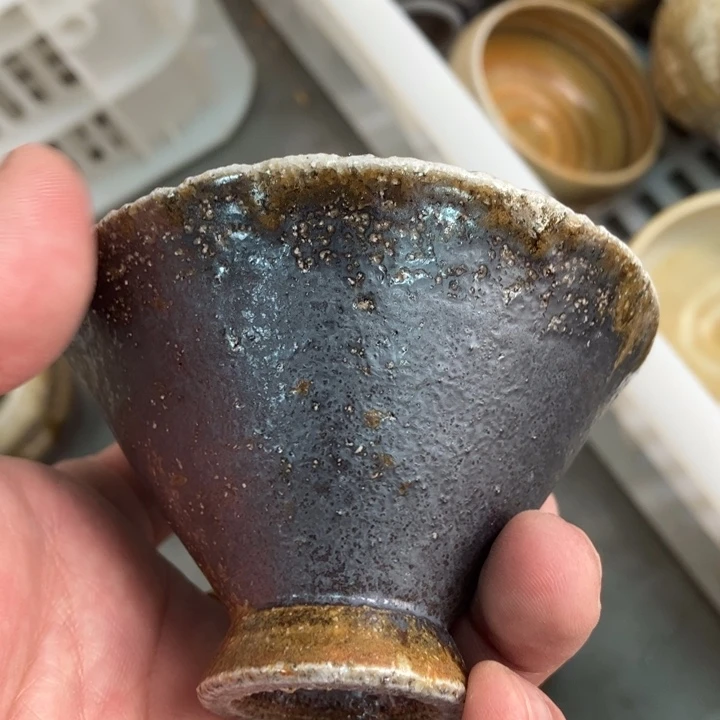 柴烧茶具宝瓶大放漏