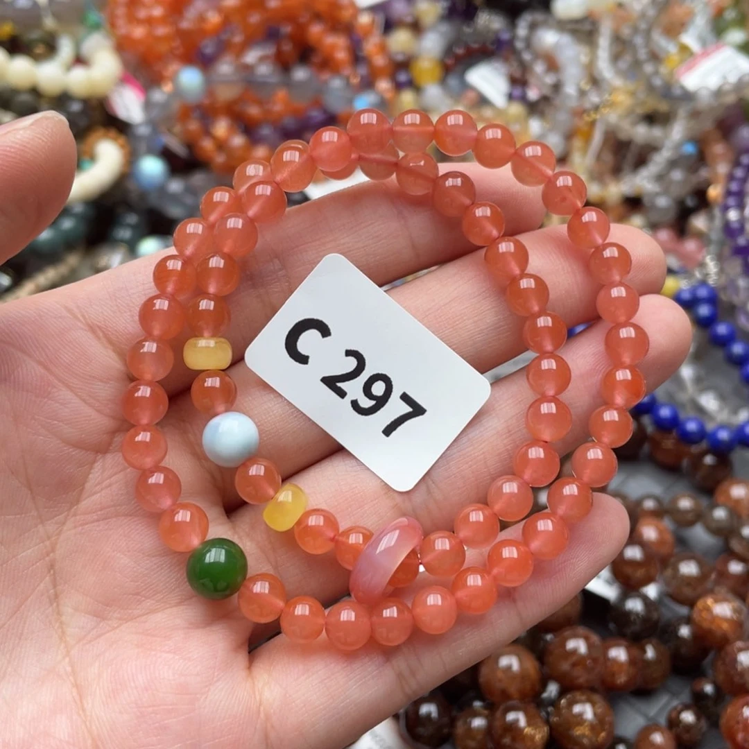 未镶嵌手链南红玛瑙