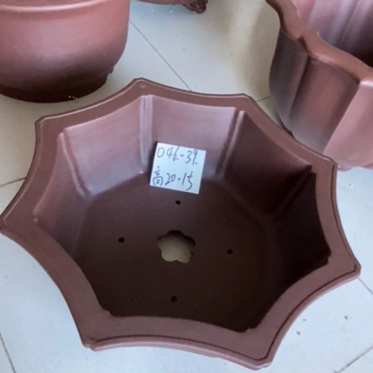 紫砂花盆宜兴紫砂花盆产地直销