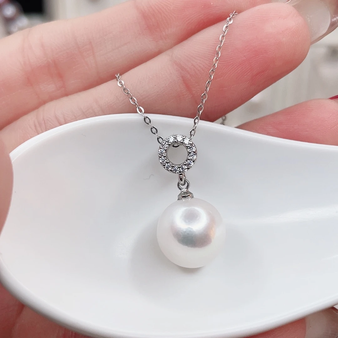 淡水珍珠合金吊坠(赠链)