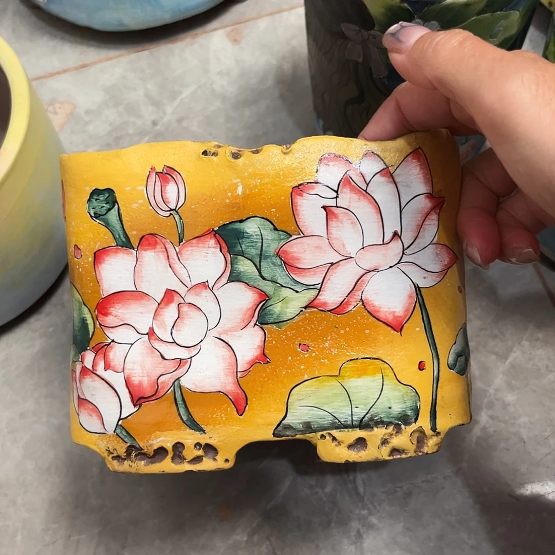 紫砂花盆瑕疵福利