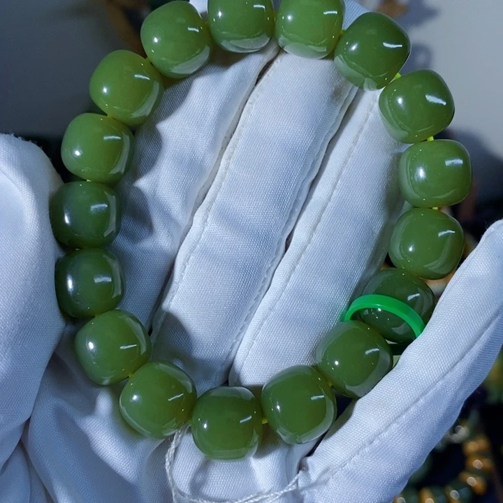 套链未镶嵌和田玉明**白