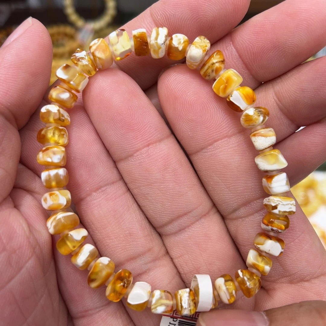 未镶嵌蜜蜡手链000005.8