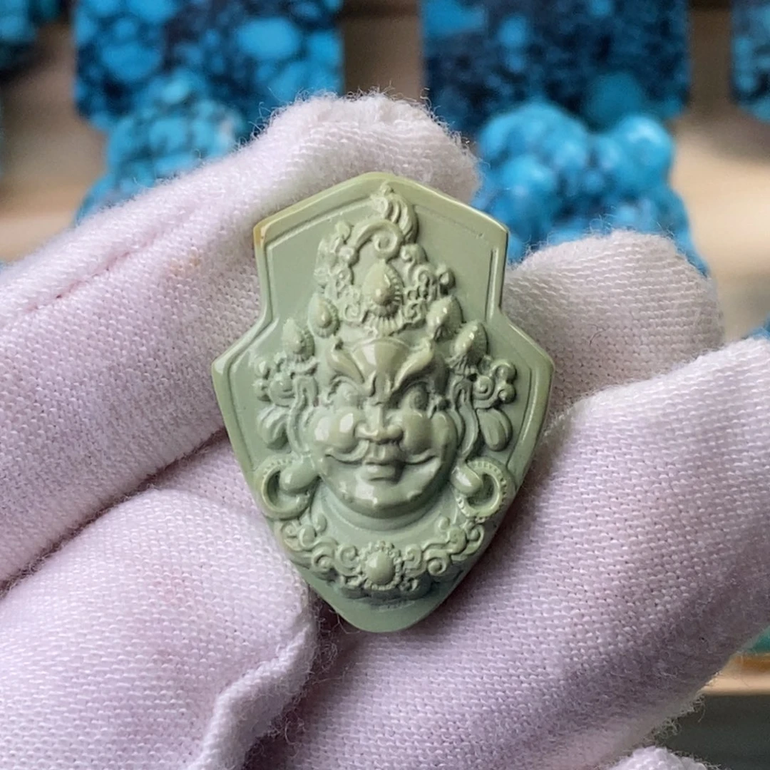 未镶嵌绿松石珠宝奇石