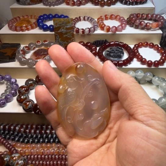 玛瑙/玉髓未镶嵌手链