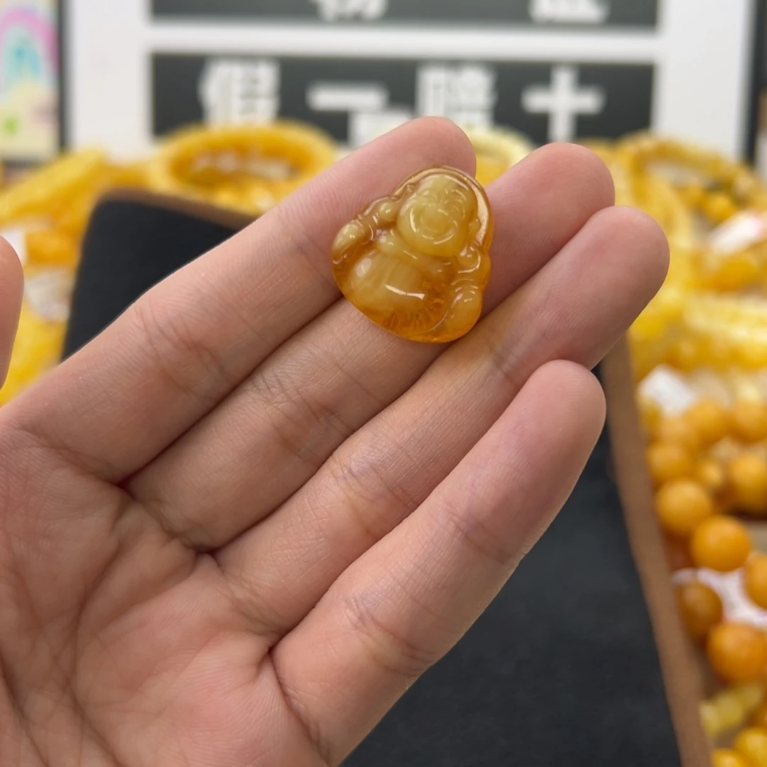 琥珀未镶嵌珠宝奇石