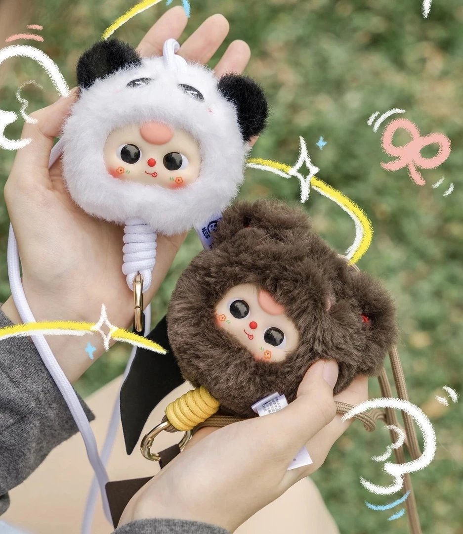 娃三岁手机挂绳毛绒潮玩