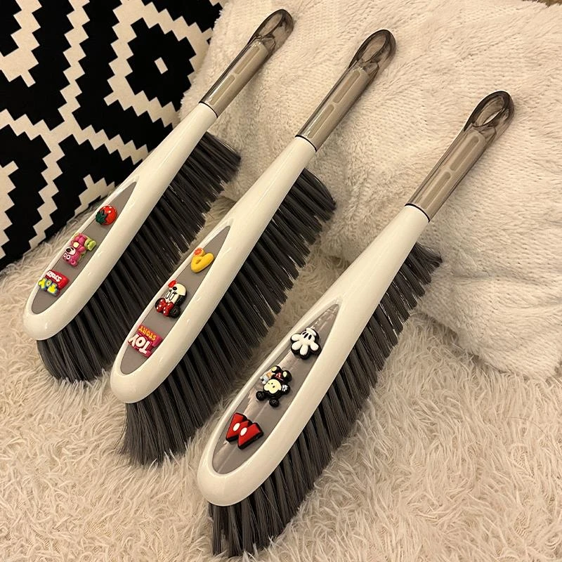 清洁扫床刷家用除尘刷扫床刷长柄软毛笤帚扫炕刷卧室地毯床上清洁