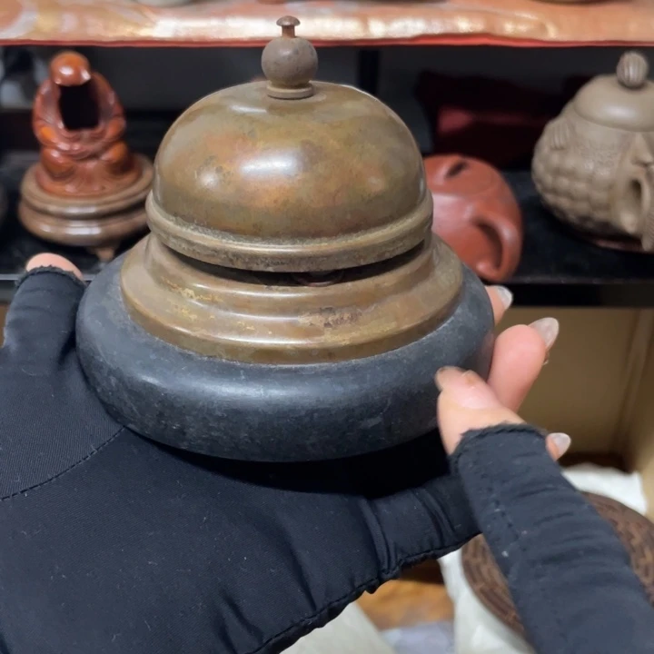 铜中古工艺品摆件