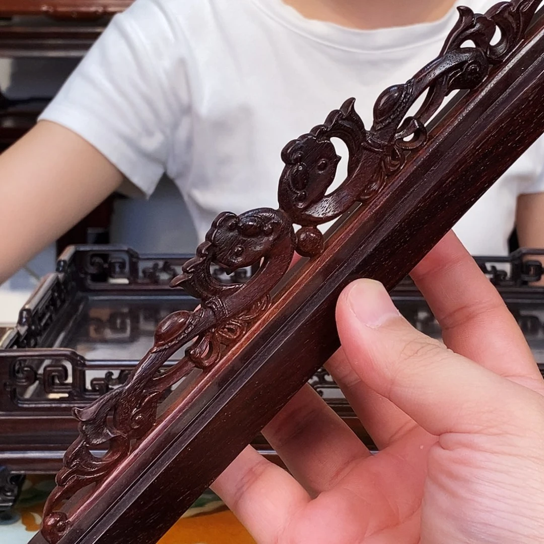 紫檀木类成套家具小叶紫檀如意