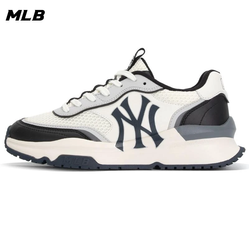MLB男鞋女鞋休闲鞋新款基础系列透气简约时尚潮流情侣鞋3ASHRJ13N