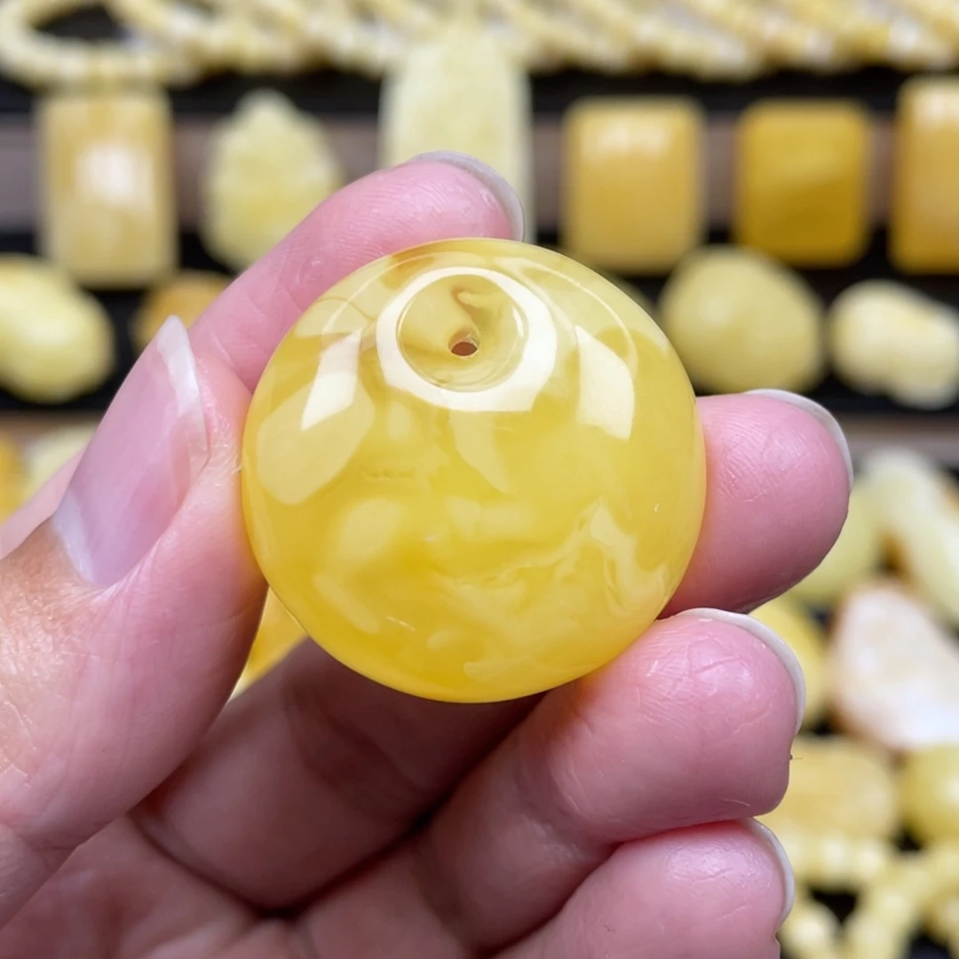 琥珀未镶嵌裸石琥珀蜜蜡