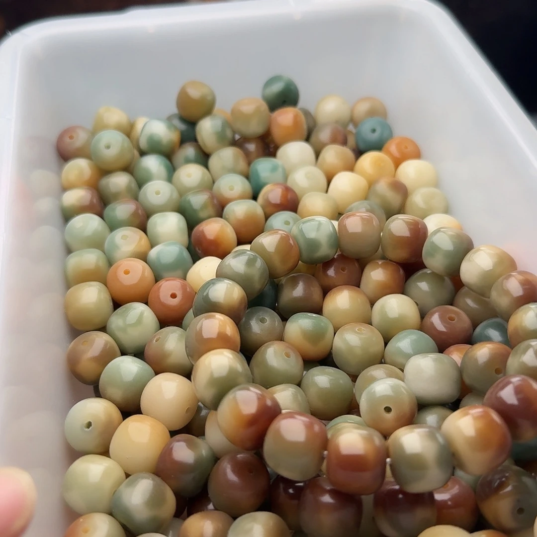 菩提根/象牙果吊坠50 颗敦煌花皮 13 桶