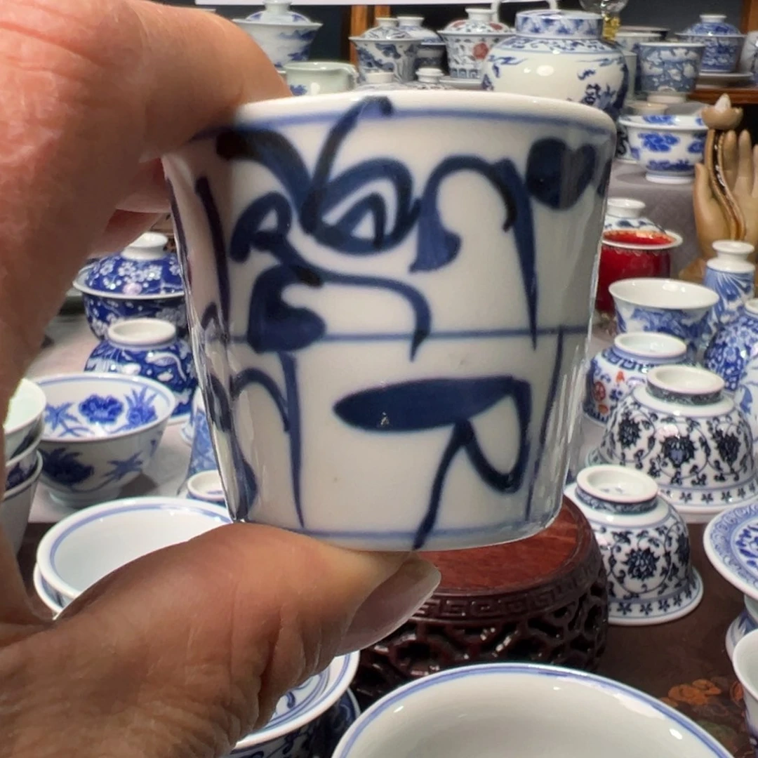 摆件景德镇青花陶瓷