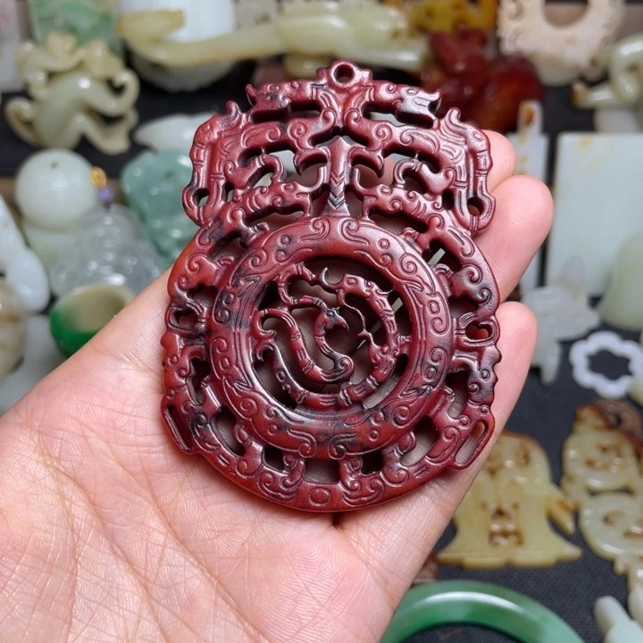 吊坠滴血莲花菩提