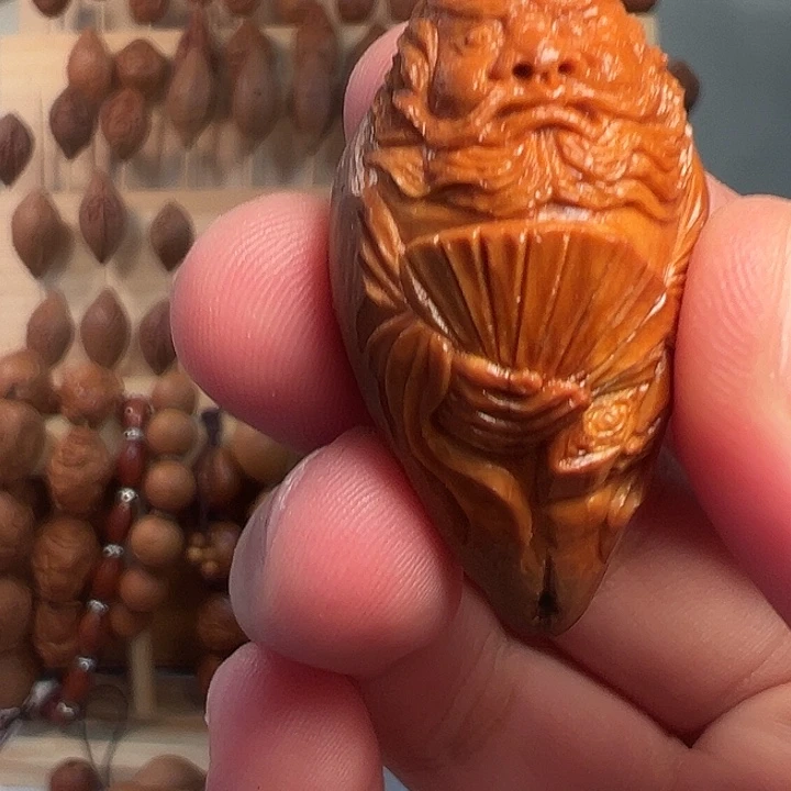 哥***a手串/手链橄榄核钟馗