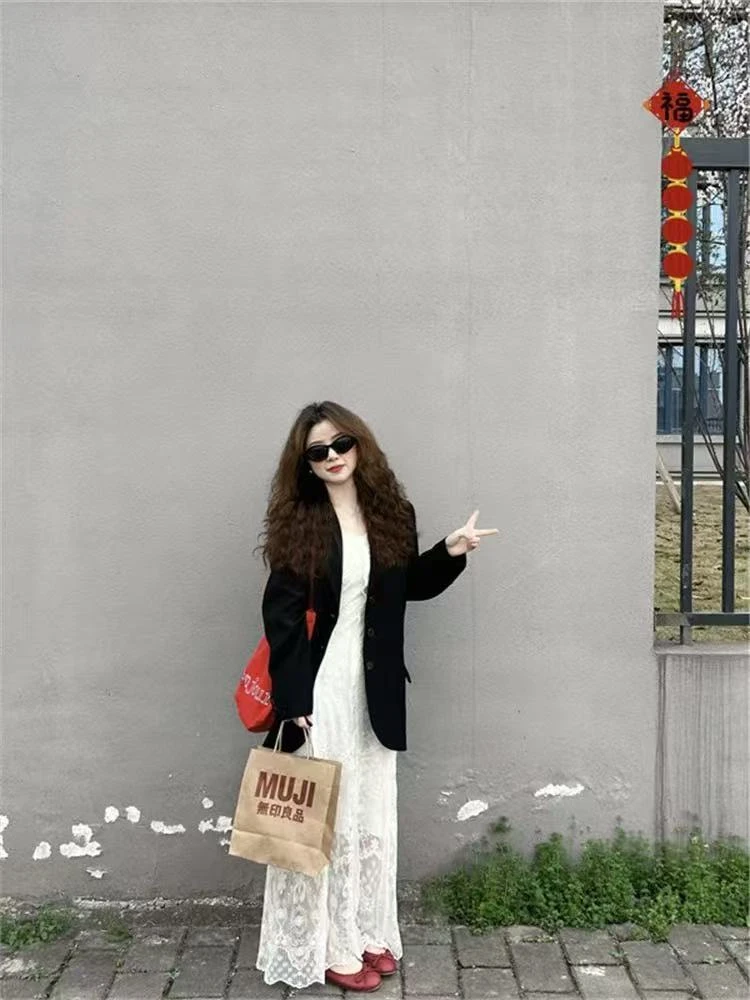 打底简约通勤韩版长袖法式时尚套装套装韩版8891