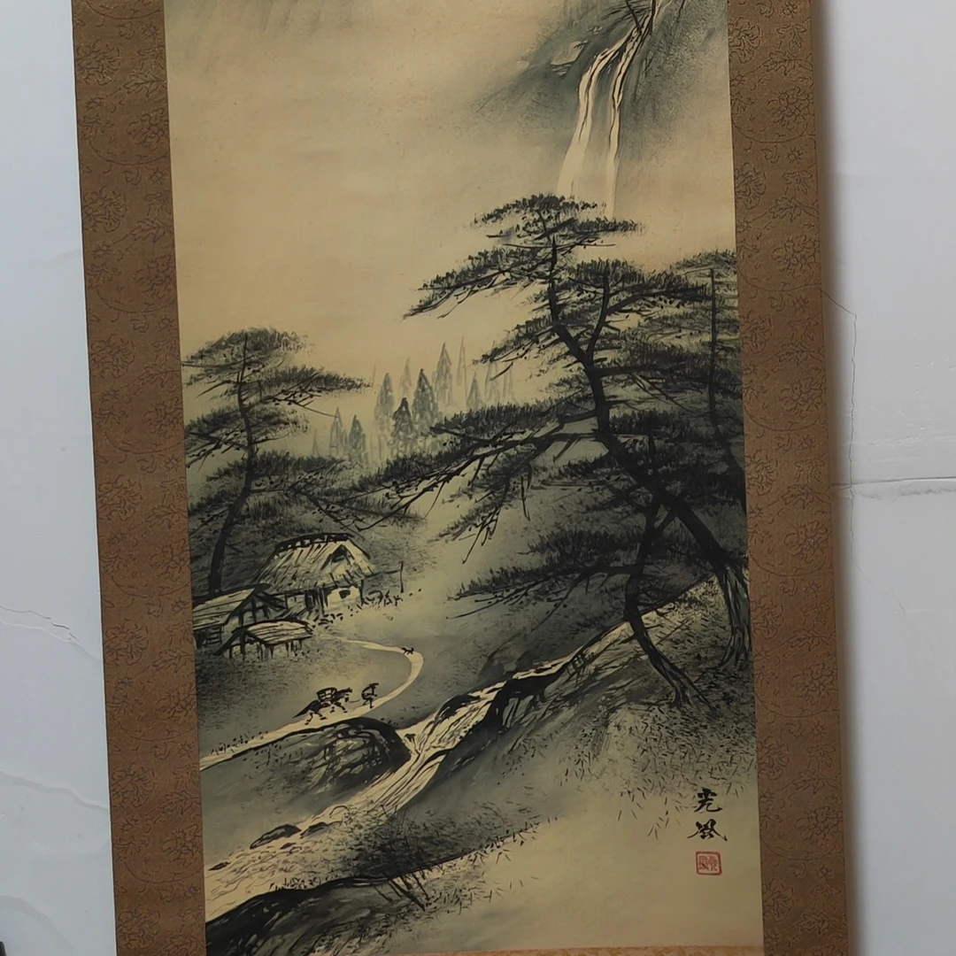 A1-A30卷轴挂画客厅茶室办公室玄关装饰画