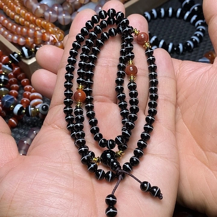 玛瑙/玉髓未镶嵌手链