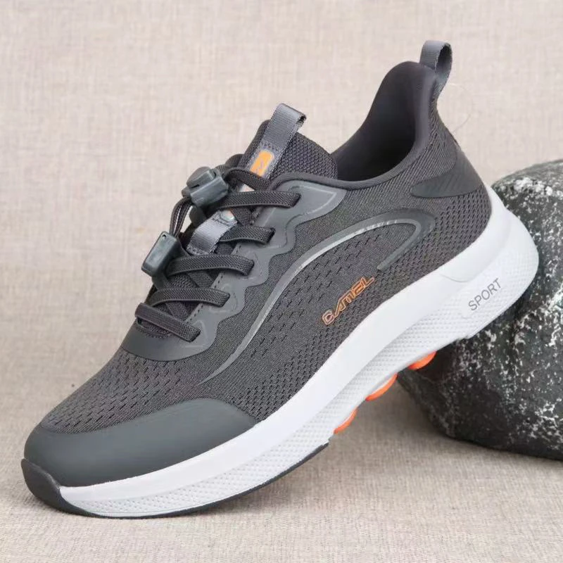 百搭健步鞋软底爸爸鞋轻便时尚男士父母防滑软底健步鞋