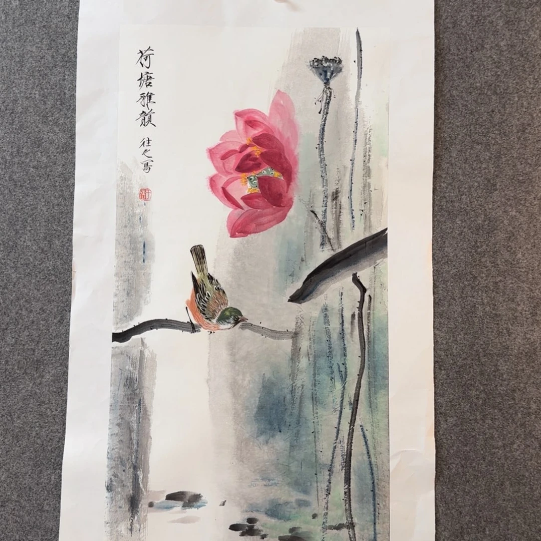 国画zz于艳红老师手绘作品