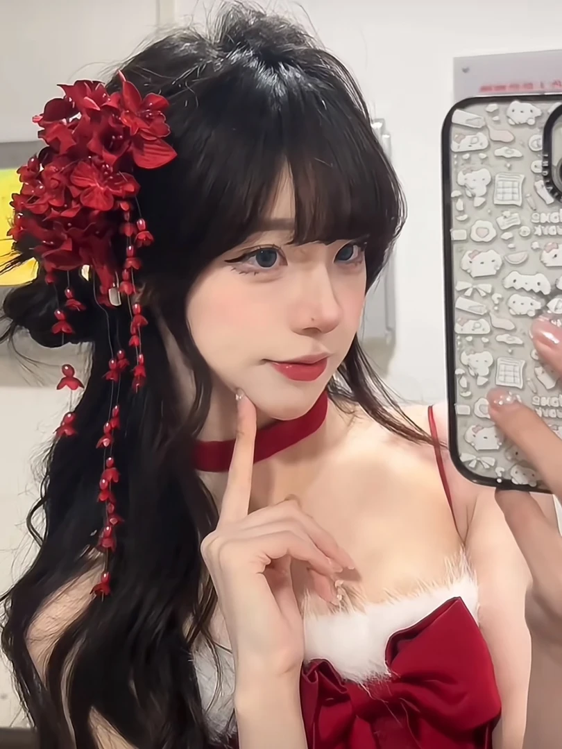 铃兰花朵流苏发夹女新娘头饰古风边夹侧边新中式发饰仙气复古森系