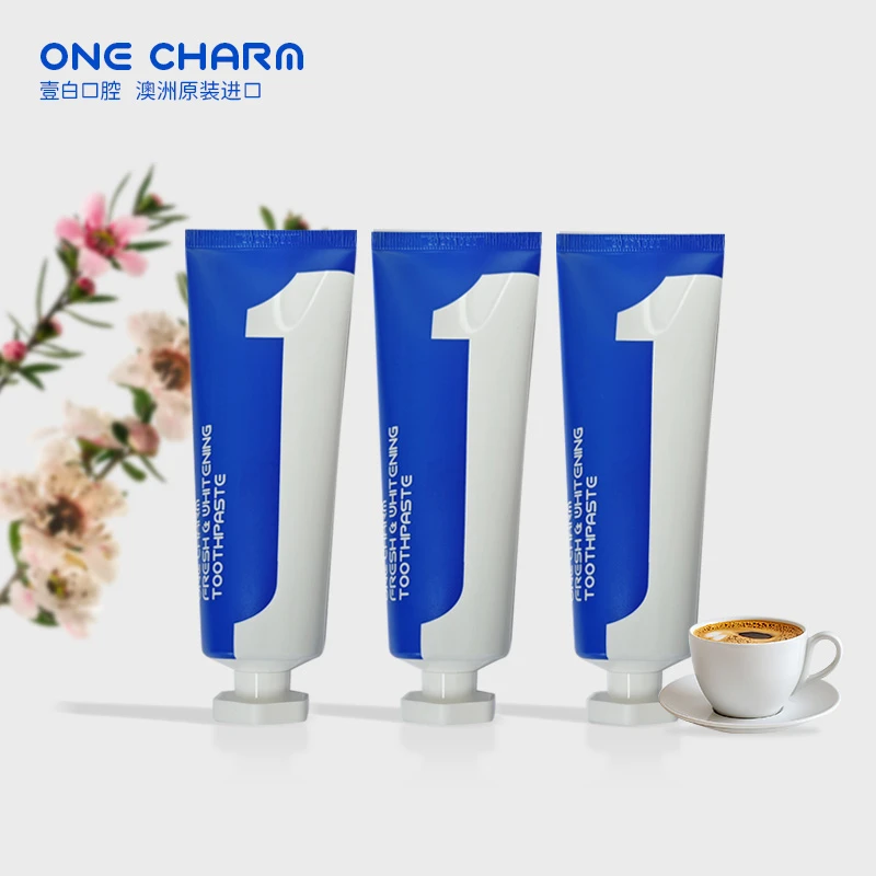ONE CHARM,壹白清新亮白澳洲原装进口牙膏TY3