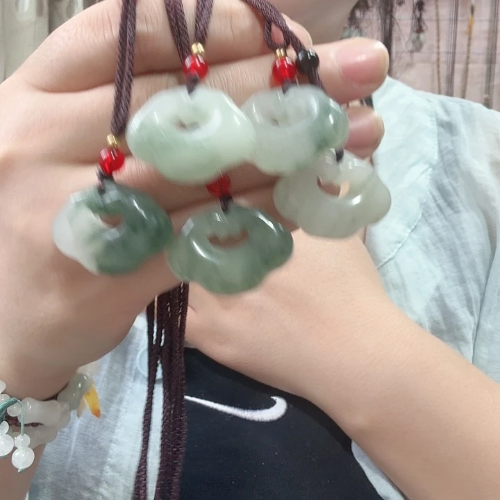 石英质玉未镶嵌颈饰拍一发一多样性发货瑕疵