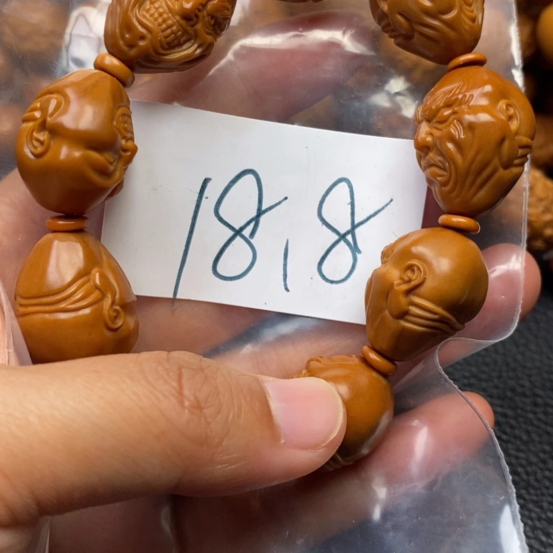 橄榄核吊坠山鬼恶僧