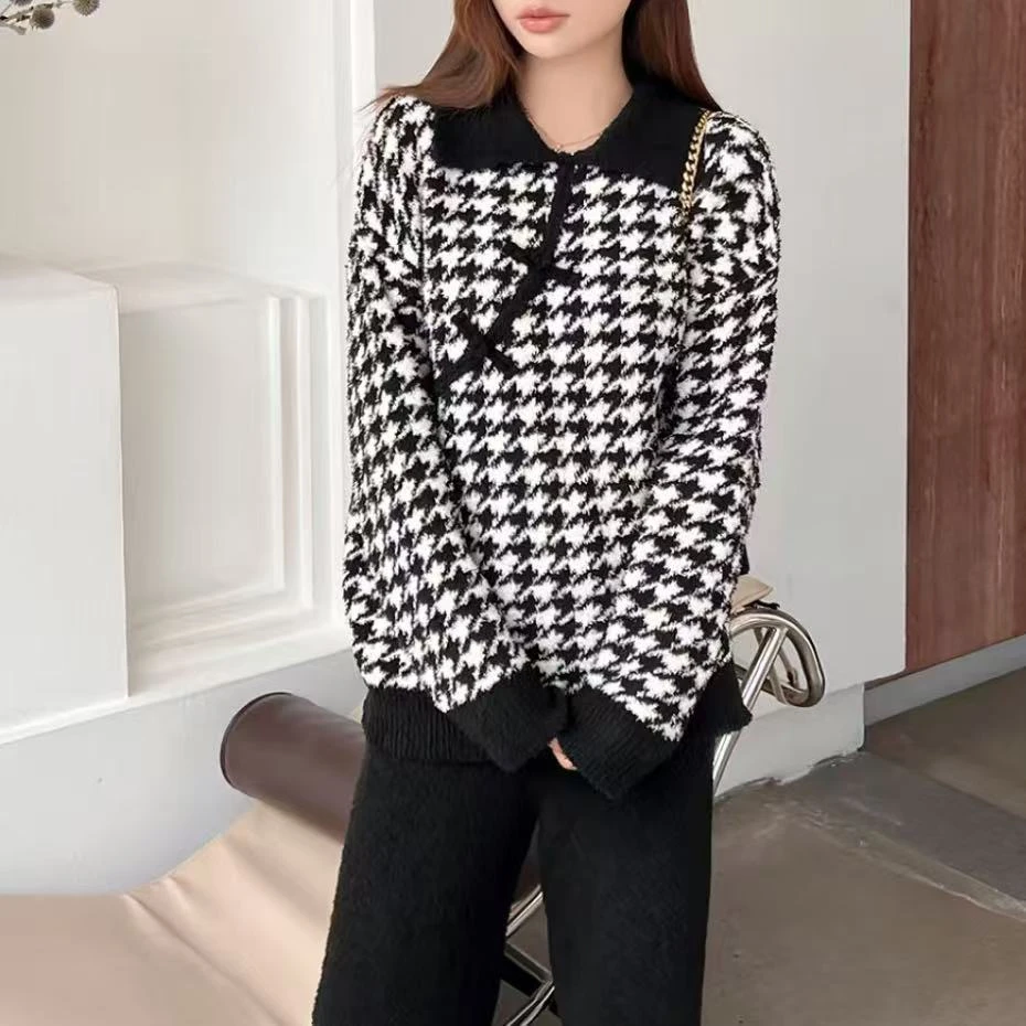 半边绒居家服睡衣套装保暖加绒高档可外穿秋冬家居服