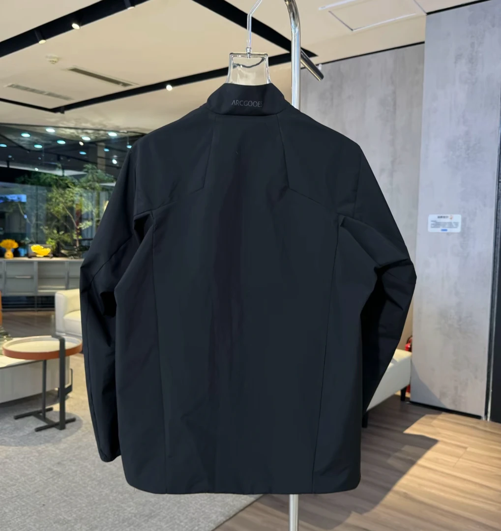 (桑坡纯原)  祖刺绣鸟 索拉诺立领男外套软壳运动