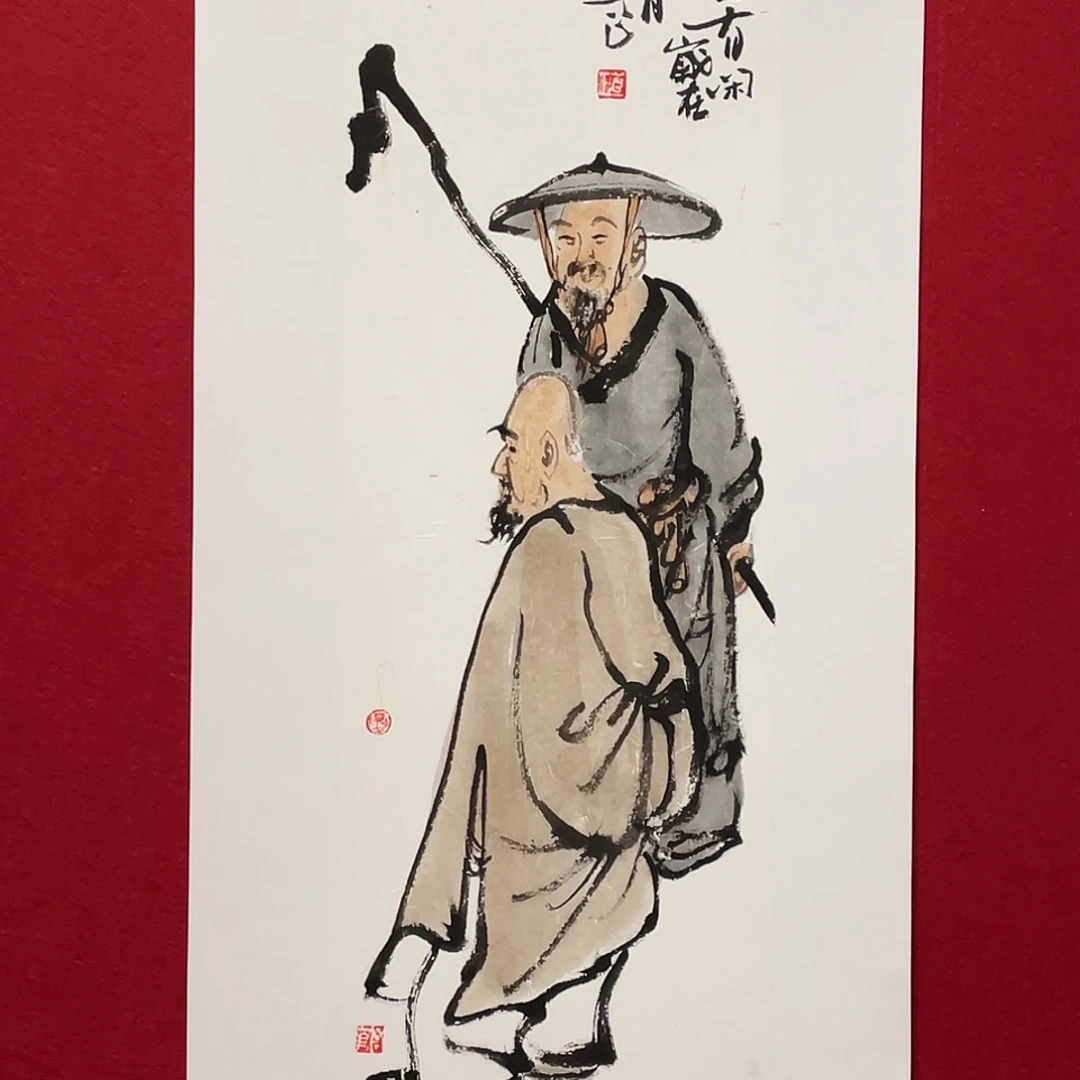 刘***画国画纯手绘国画作品