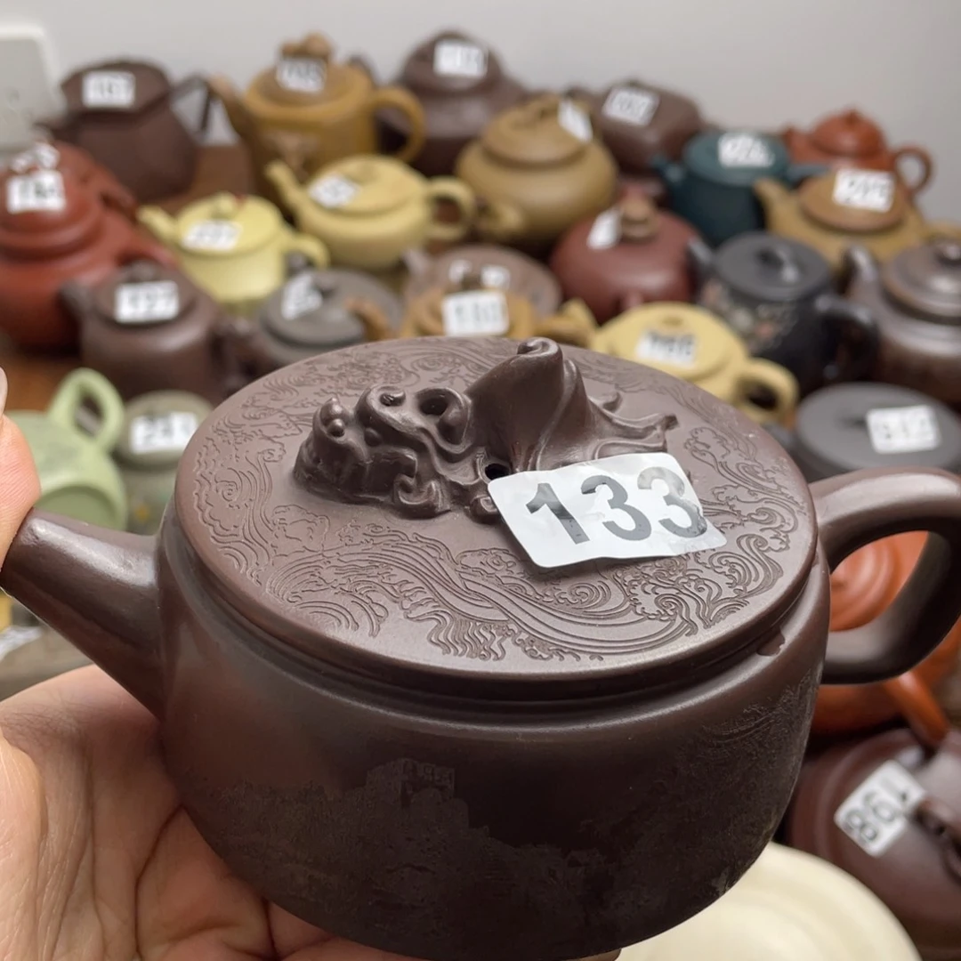 紫砂茶壶千**妖紫砂微瑕