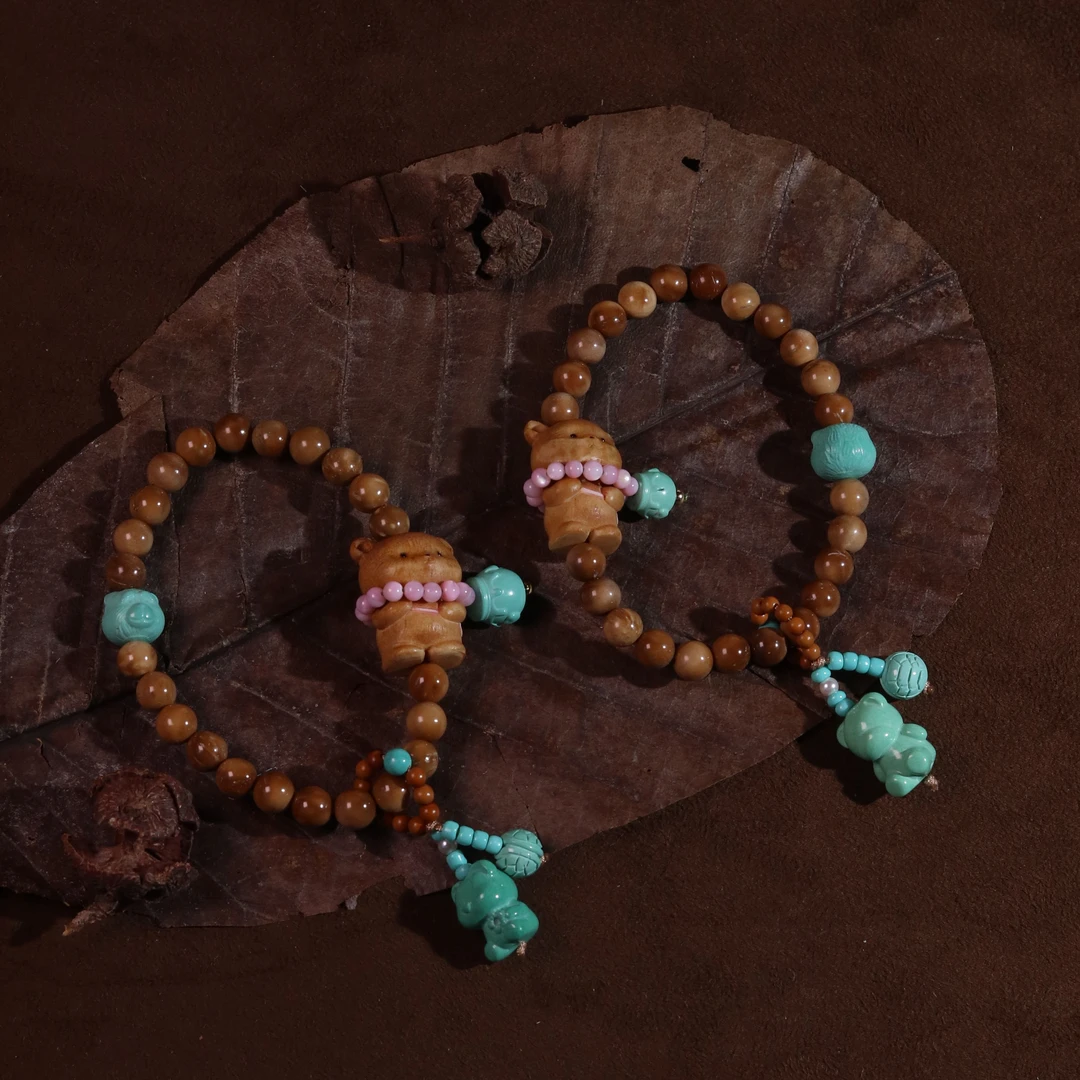 《我要出去玩儿》库克小熊手链 AX120 多样性发一 颜色微差